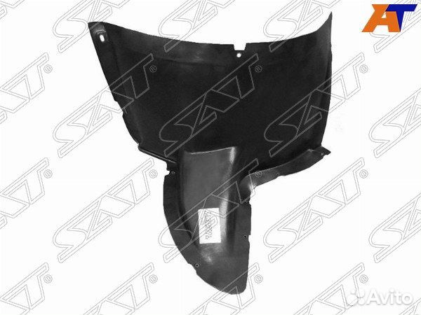 Подкрылок skoda octavia 04-13 RH передняя часть