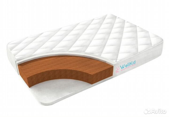 Матрас в кроватку 120х60 Слоник