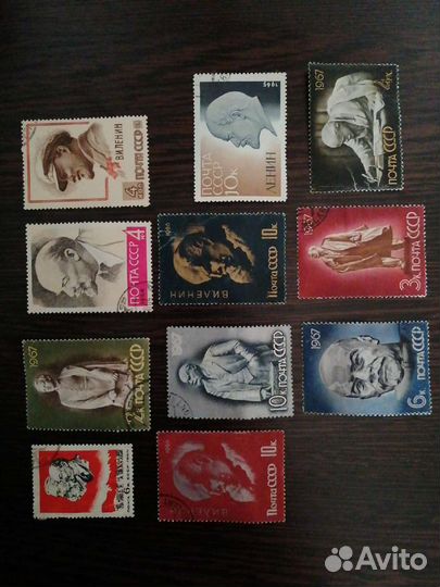 Почтовая марка ссср(Ленин)