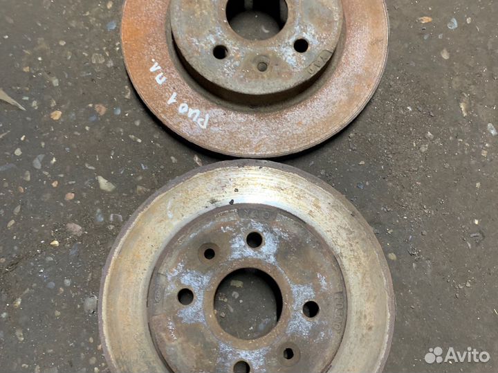 Тормозные диски передние kia rio 1