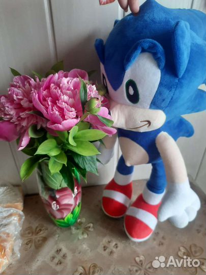 Соник мягкая игрушка 70см
