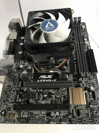 Процессор AMD A10-7800 и мат плата asus A68HM