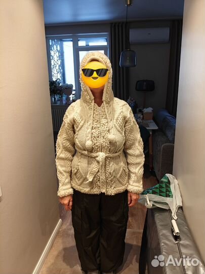 Кардиган женский лама