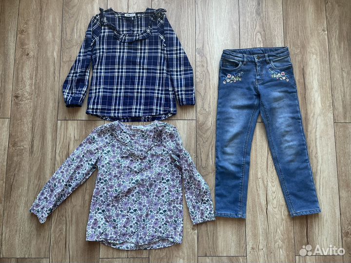 Одежда 122-128 для девочки Next, H&M, Mayoral