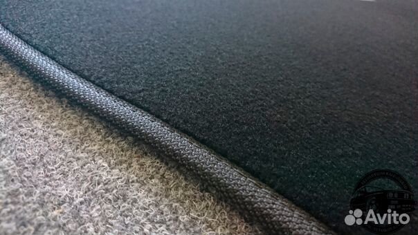 Автоковрик кпп для газ-24 Волга, чёрный