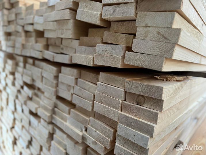 Доска строганная 40х150х6000 сухая