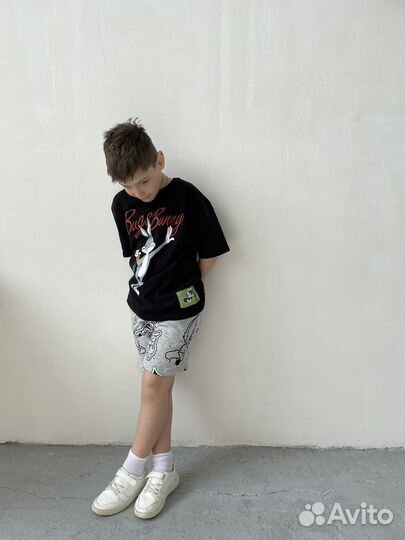 Летний костюм zara на мальчика 134