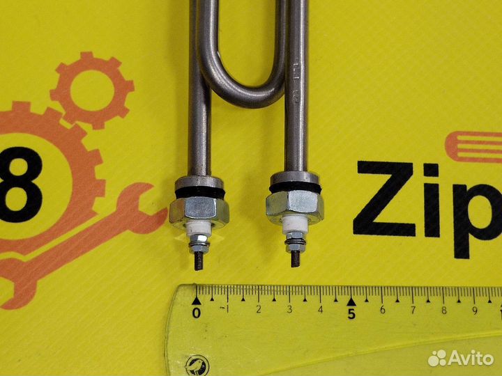 Тэн для нагрева воды скрепка 1,25кВт