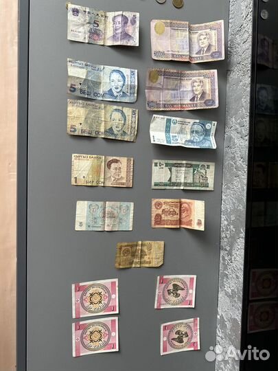 Коллекция монет и денег мира