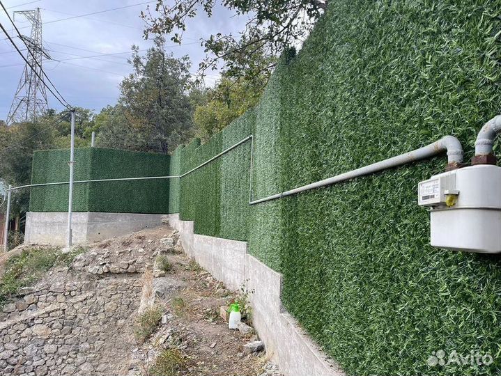 Забор в рулонах искусственный