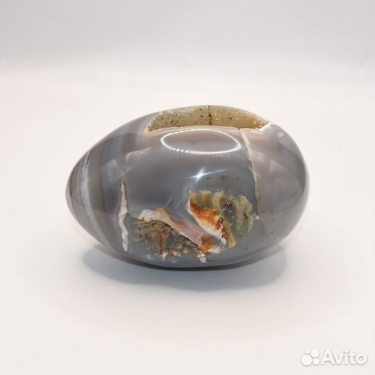 Агат жеода «Яйцо», 462 г, Бразилия