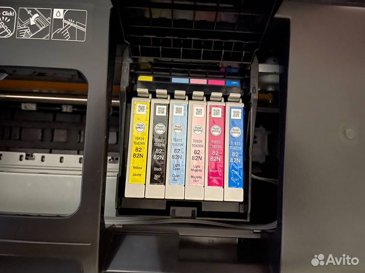 Цветной струйный принтер epson stylus photo t59