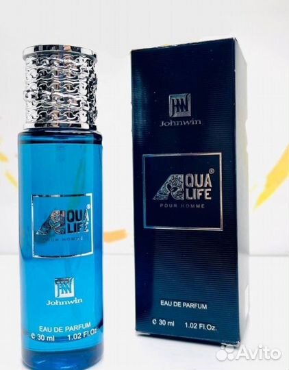 Арабские духи Johnwin Aqua Life 30ml