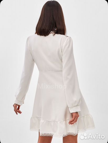 Платье белое вечернее свадебное 54 размер