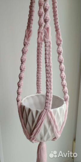 Кашпо макраме