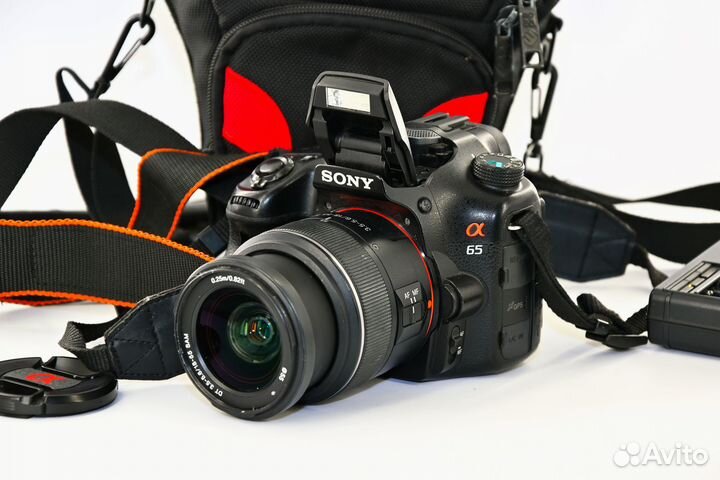 Sony Alpha A65 24.3MP с Kit DT SAM II 18-55