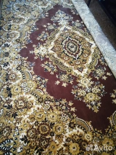 Ковер шерсть бу