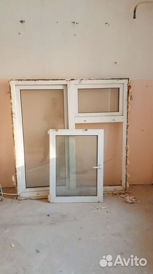 Балконная дверь, окна б/у