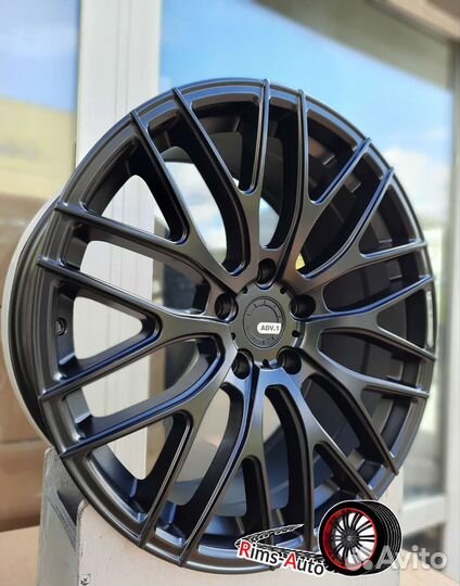 Разноширокие диски ADV bmwr19 5X120 чёрный мат