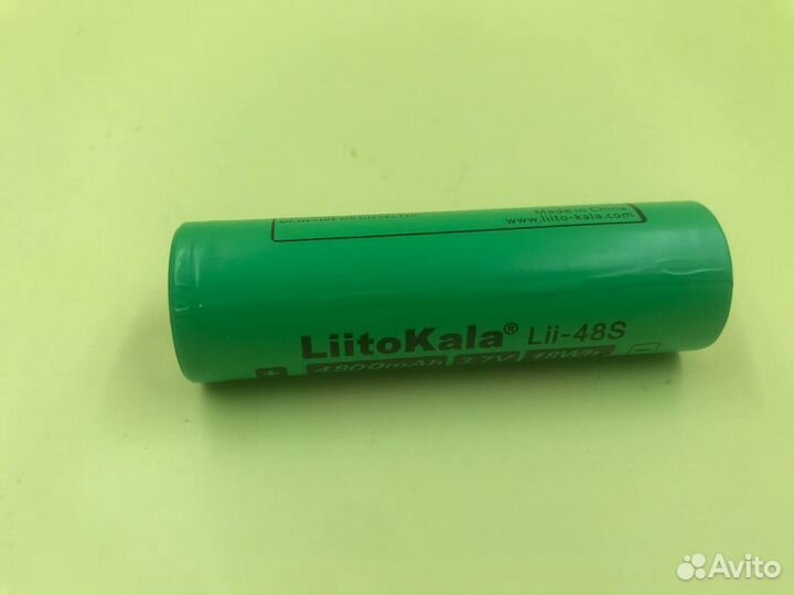 25898 Аккумулятор LiitoKala, 3,7 в, 4800 мА ч