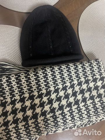 Комплект зимний шапка+палантин объявление продам