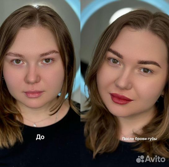 Перманентный макияж бровей губ/удаление/лами