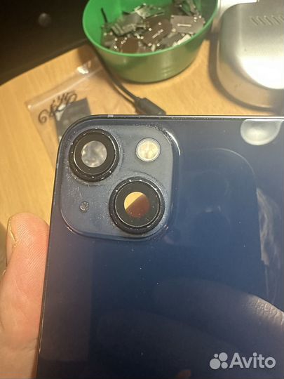 Корпус iPhone 13 черный снятый ориг, сост 9.85/10