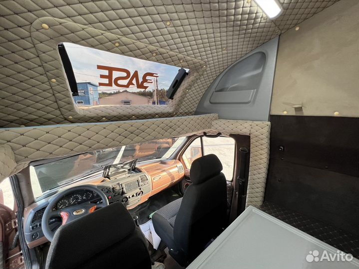 Закабинный спальник на Газель base