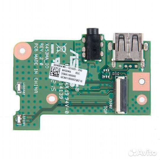 Плата USB + Audio Asus X453MA