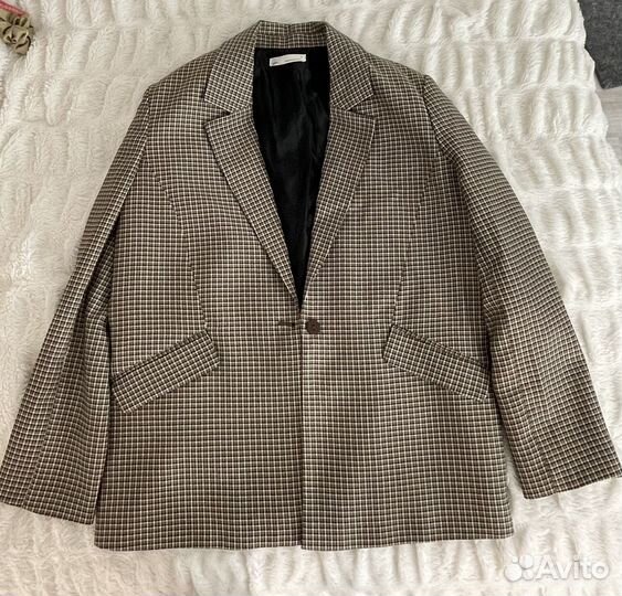 Пиджак женский в клетку