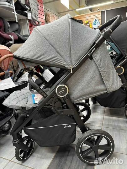 Прогулочная коляска Sevillababy Ellion серая