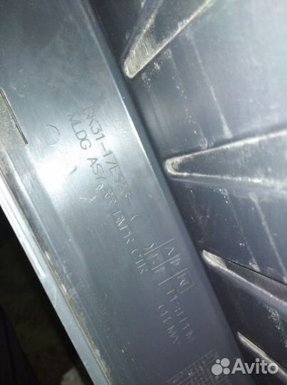 Накладка заднего бампера Форд Транзит 2014-2024