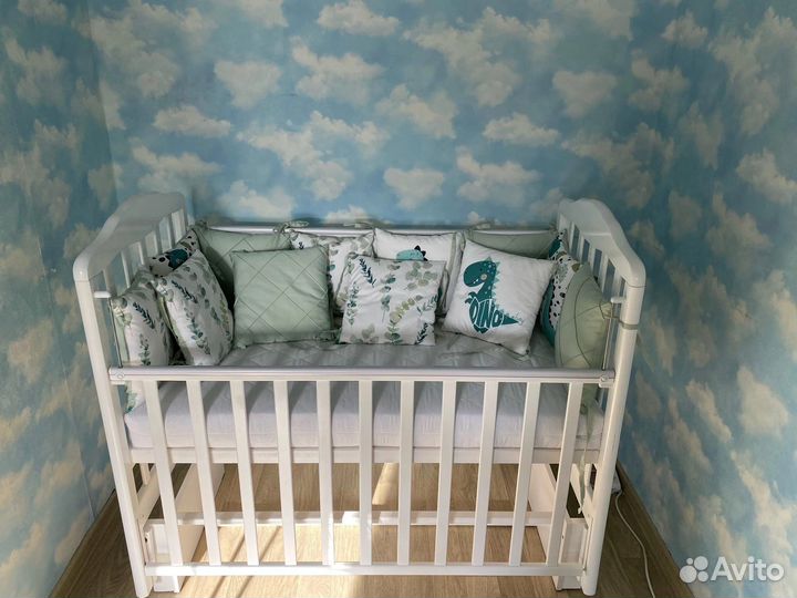 Бортики в детскую кроватку
