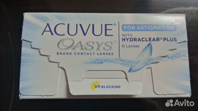 Контактные линзы Acuvue Oasys for astigmatism