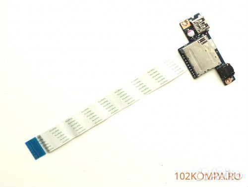 Плата CR/audio/USB разъёмов для ноутбука Lenovo G5