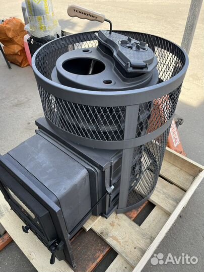 Печь чугунная Гефест Авангард зк 24(М) Ураган