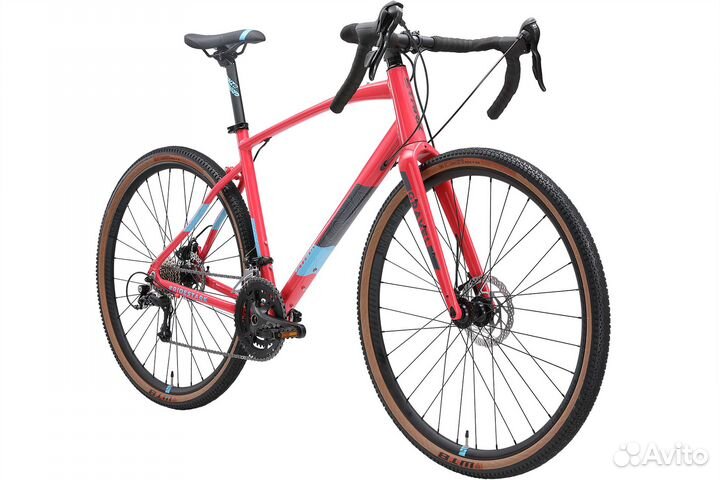 Велосипед Stark'24 Gravel 700.5 D красный/синий, г