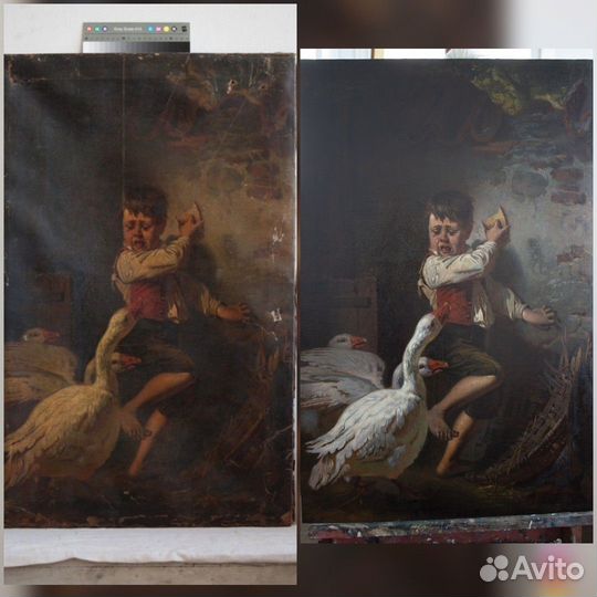 Художник-реставратор. Позолотчик