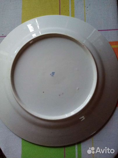 Большое блюдо СССР диаметр 34см