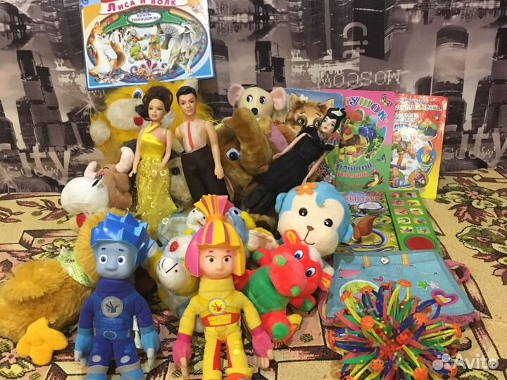 Детские игрушки пакетом для девочки