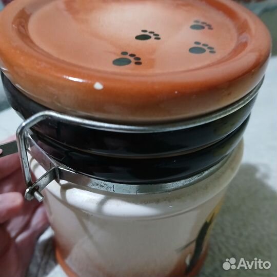 Банки для сыпучих - кошечки на кухне