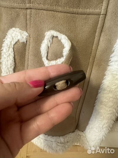 Дубленка авиатор женская