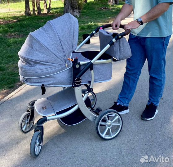 Коляска 2 в 1 бу Luxmon Dalux 608