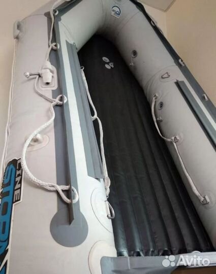 Лодка пвх Stormline Heavy Duty Air Light 400 серая