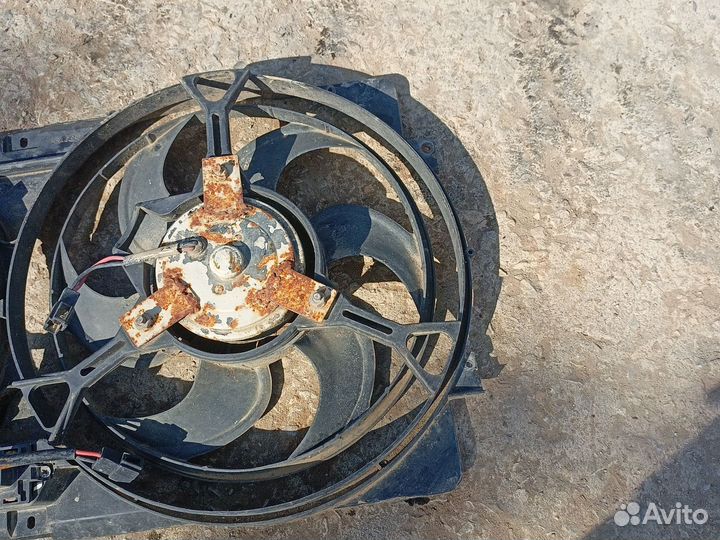 Вентилятор охлаждения двигателя Chevrolet - Niva