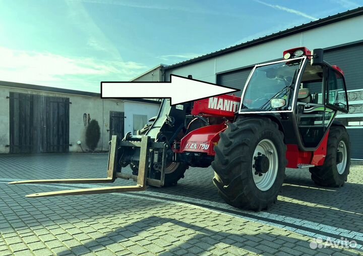 Стекло Manitou mltx 735 LSV лобовое (закаленное) (976*887)