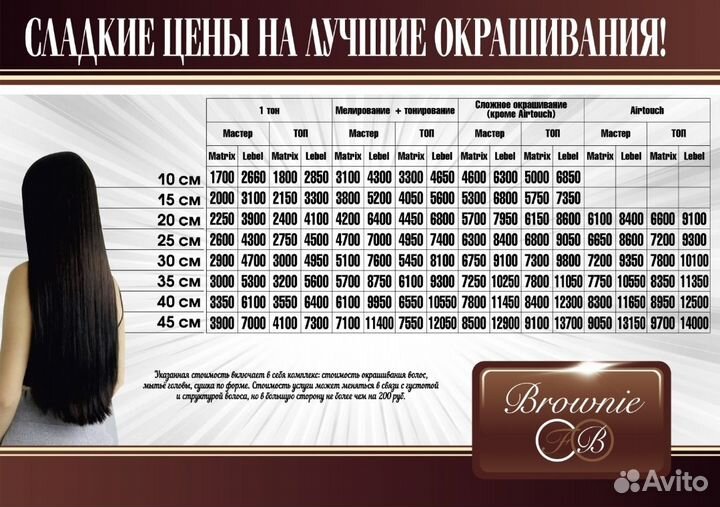 Окрашивание волос