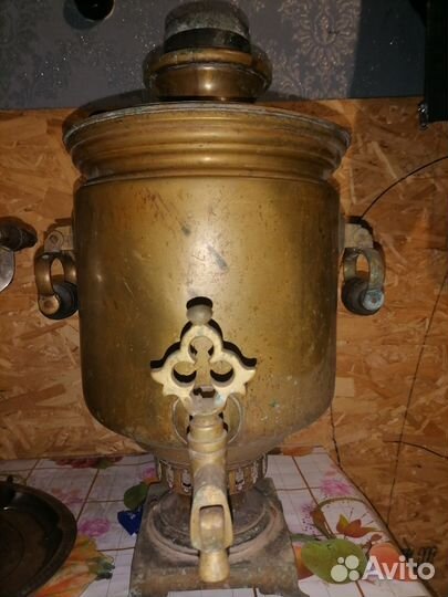 Самовар на дровах СССР