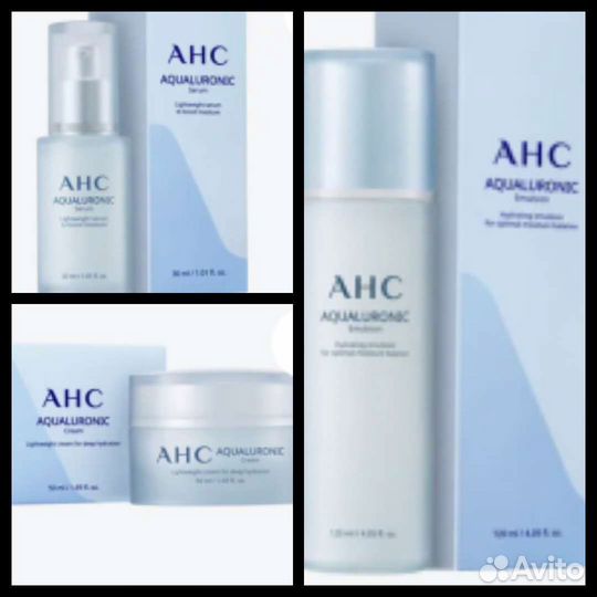 Крем для лица Сыворотка Эмульсия AHC