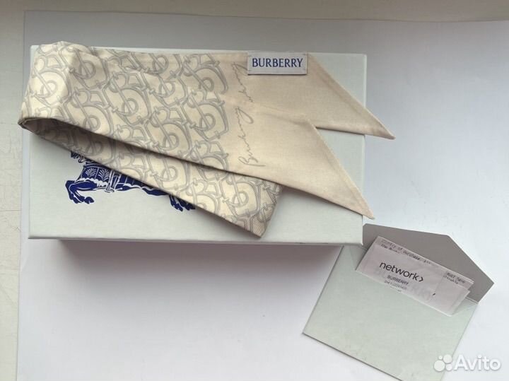 Шелковый шарфик Burberry оригинал